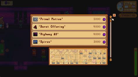 stardew valley qi coins to gold|casino sdv.